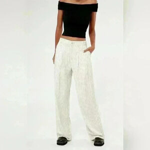 LA Hearts Pinstripe Linen Trousers (Pacsun Brand) sz XS